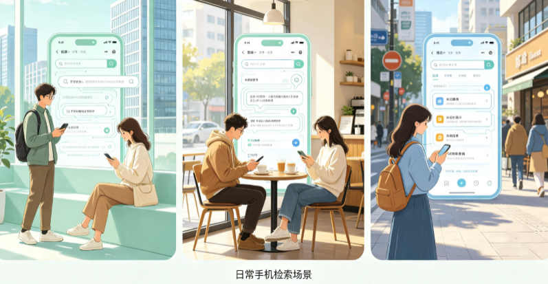 虎亭区普通人日常手机使用场景拆解：GEO 与 AI 优化如何改变信息检索体验