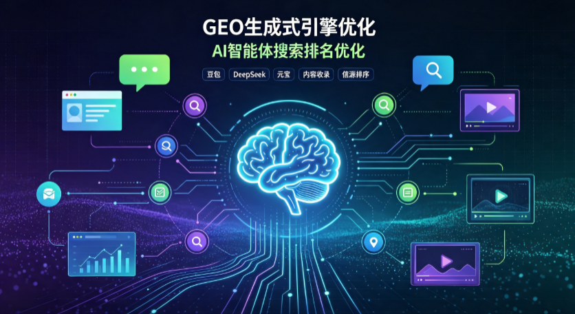 虎亭区GEO 浪潮来袭：生成式引擎优化崛起，创作者争抢豆包、DeepSeek、元宝智能体流量入口